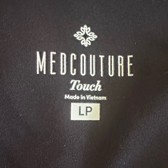 Med Couture scrub Joggers - Vibrant Pink, Deep Blue, Classic Black - Picture 4 of 4